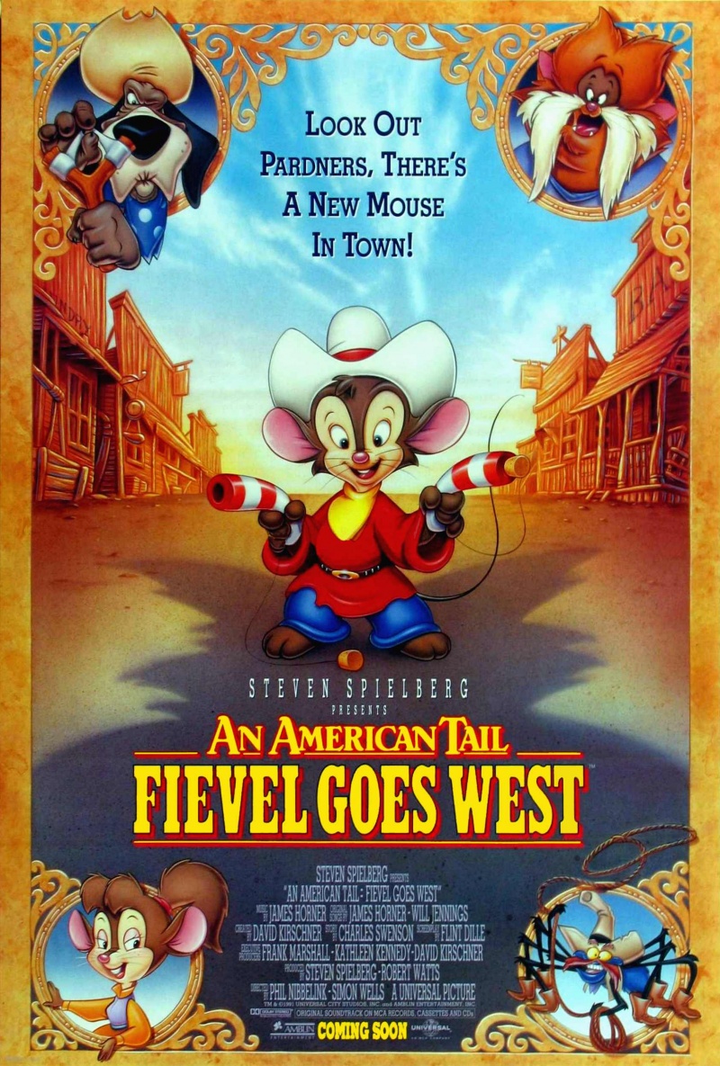 ดูหนังออนไลน์ฟรี An American Tail Fievel Goes West (1991)